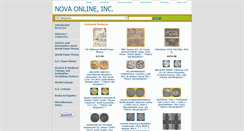 Desktop Screenshot of novacoins.net